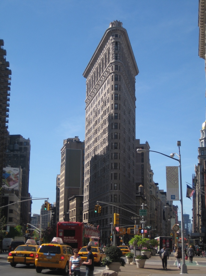 edificios_raros_Edificio Flat Iron - NYC